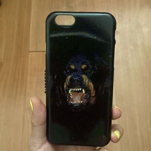Authentic Givenchy Rottweiler iphone case-fits iphone 6